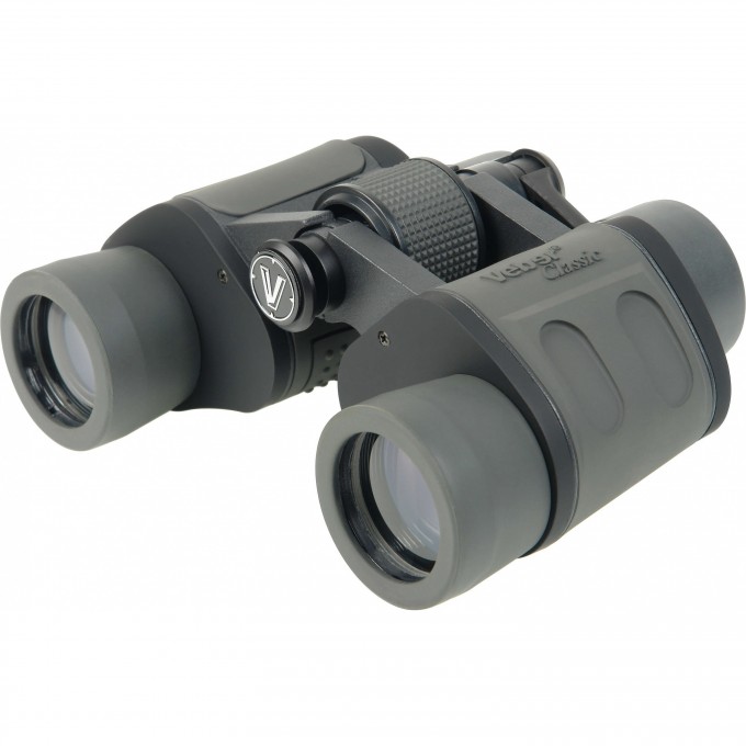 Бинокль VEBER CLASSIC БПШЦ 7x35 VRWA широкоугольный, серый 24706 Бинокль VEBER CLASSIC БПШЦ 7x35 VRWA широкоугольный, серый 24706