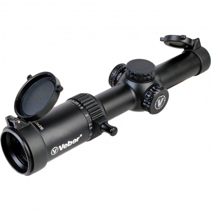 Прицел оптический VEBER WOLF 1.25-5x26 IR H08 30645 Прицел оптический VEBER WOLF 1.25-5x26 IR H08 30645